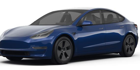 TESLA MODEL 3 2022 5YJ3E1EB7NF318222 image
